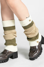 Jubilee Stripe Leg Warmers Leg Warmers NOCTEX 