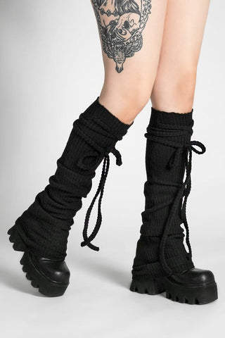 ★24-25FW新作★threetimes★Mew leg warmers ☆24-25FW新作☆threetimes☆Mew leg warmers