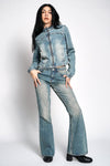 Ripley Moto Denim Jacket Jackets The Ragged Priest 