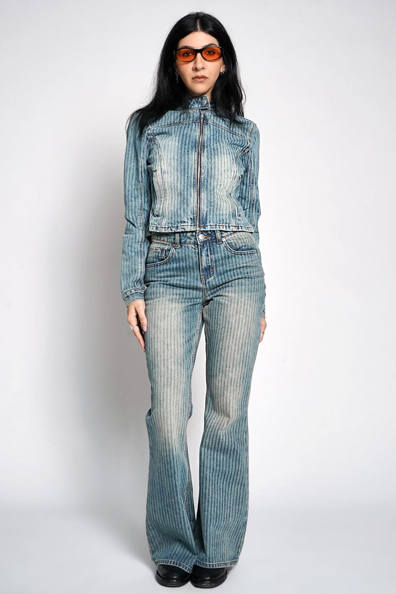 Ripley Moto Denim Jacket Jackets The Ragged Priest 