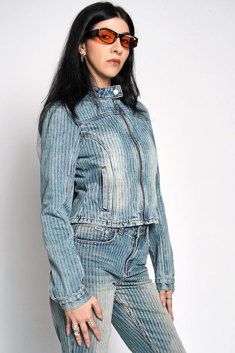 Ripley Moto Denim Jacket Jackets The Ragged Priest 