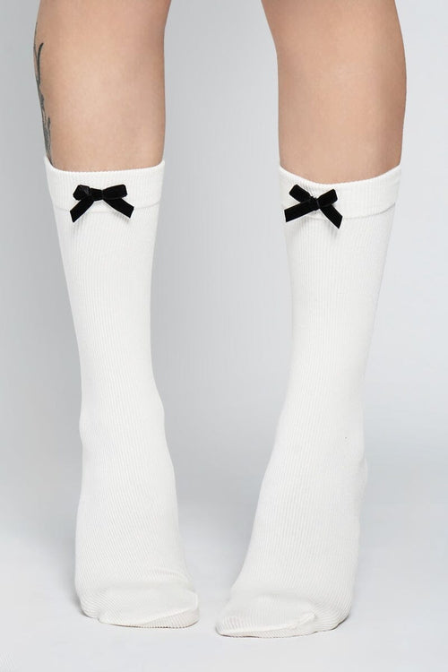 Marie Bow Socks Socks NOCTEX 