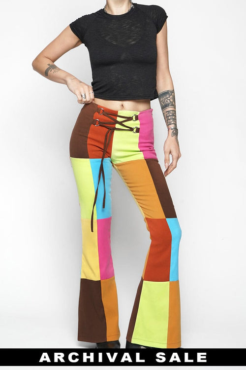 The Ragged Priest Nancy Patch Pants NOCTEX / Archives 