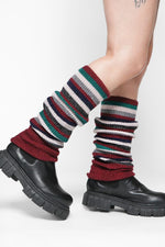 Penny Stripe Leg Warmers Leg Warmers NOCTEX 