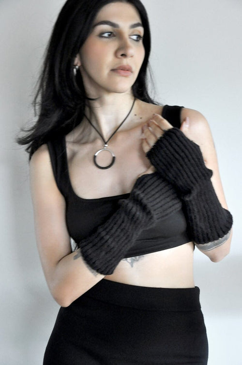 Kelly Rib Fingerless Arm Warmers Arm Warmers NOCTEX 