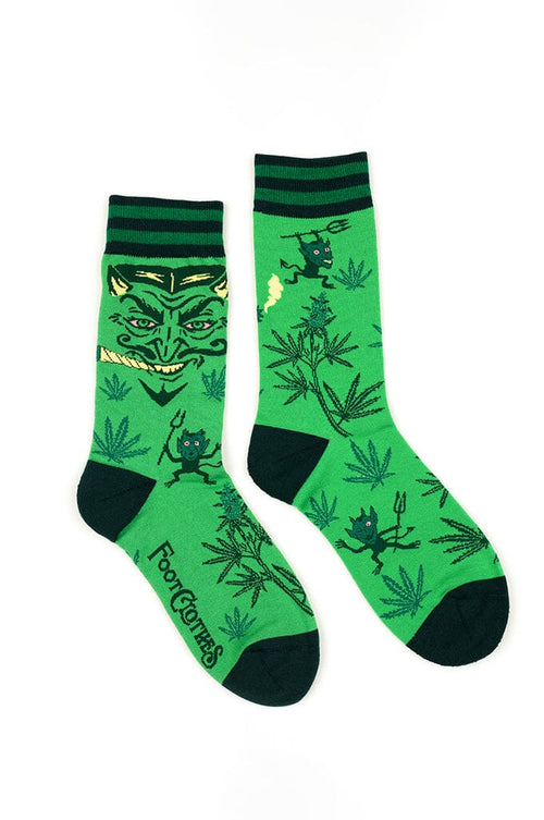 The Devil's Lettuce Crew Socks Socks FootClothes LLC 