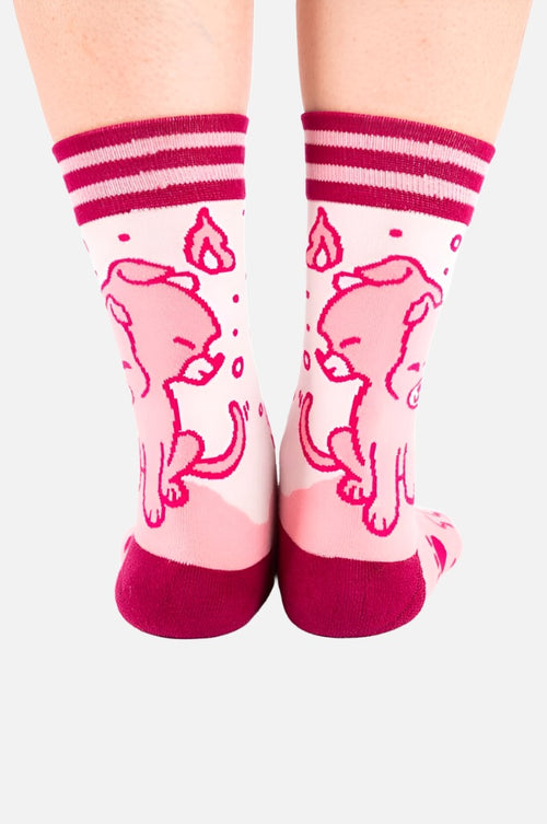 Cute Cerberus Socks Socks FootClothes LLC 