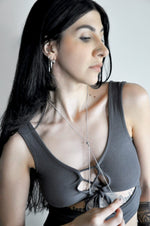 Ball Point Bolo Necklace | Steel Necklace NOCTEX 