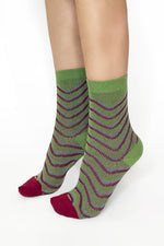 Green Dazey Socks Socks NOCTEX 