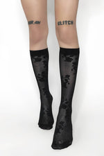 Rose Thorns Calf Socks Socks NOCTEX 
