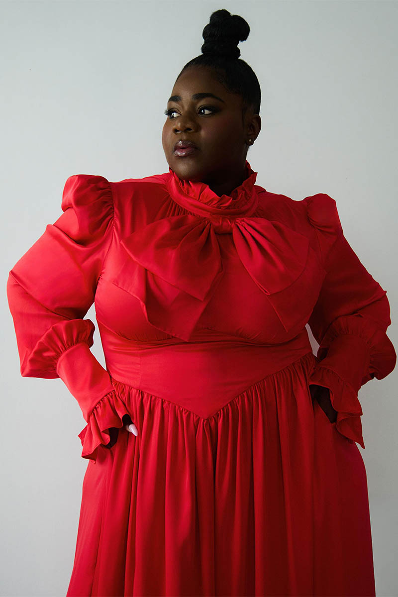 The Emma Dress - Sanguine