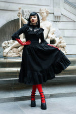 The Edith Cotton Skirt Midi Skirts Blackwood Castle 