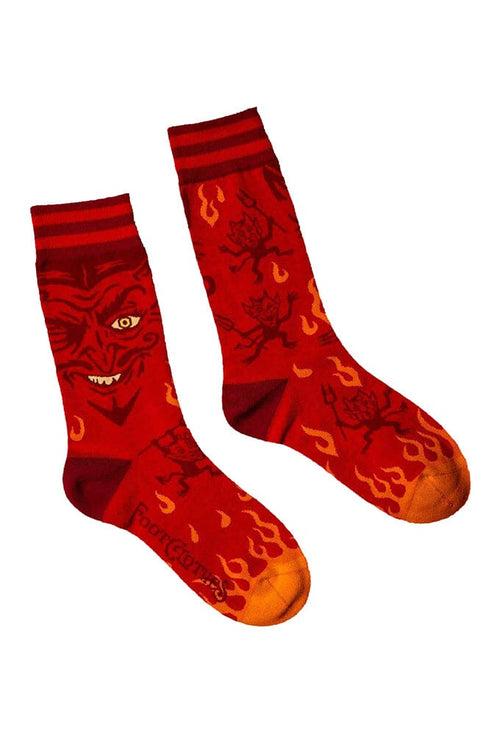Retro Devil Socks Socks FootClothes LLC 