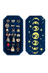 Moon Phase Blue Ring Holder Jewellery Box Mysticum Luna 