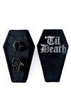 Til Death Coffin Ring Box Jewellery Box Mysticum Luna 