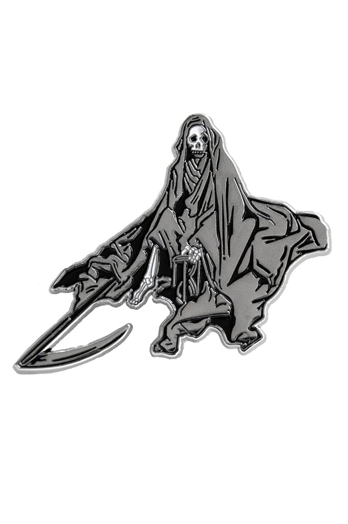 Gustave Dore Death Grim Reaper Enamel Pin Enamel Pin Ectogasm 