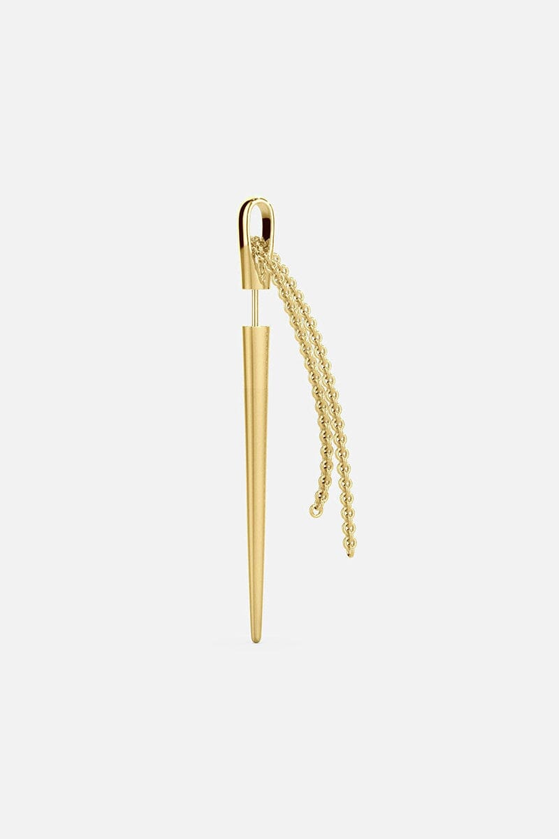 Needle Earring - Gold Earrings STUDIOCULT 