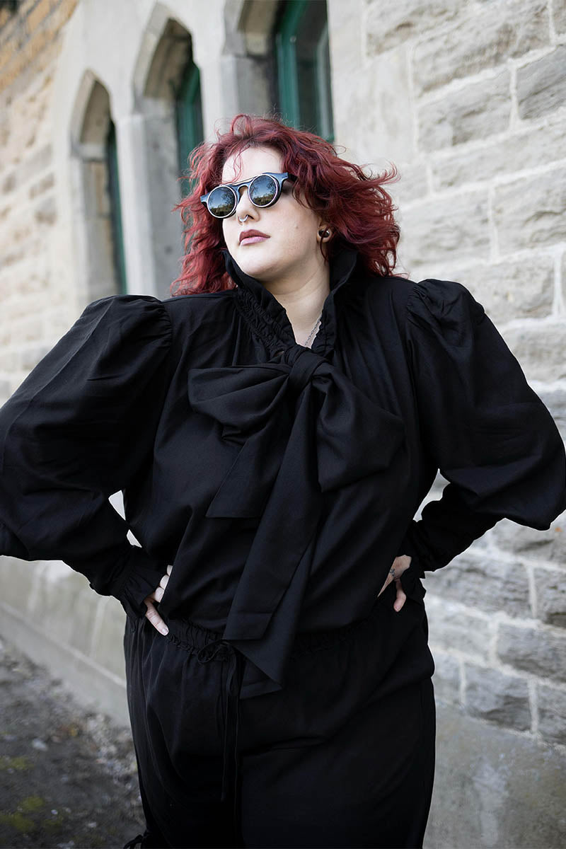 The Dorian Linen Blouse