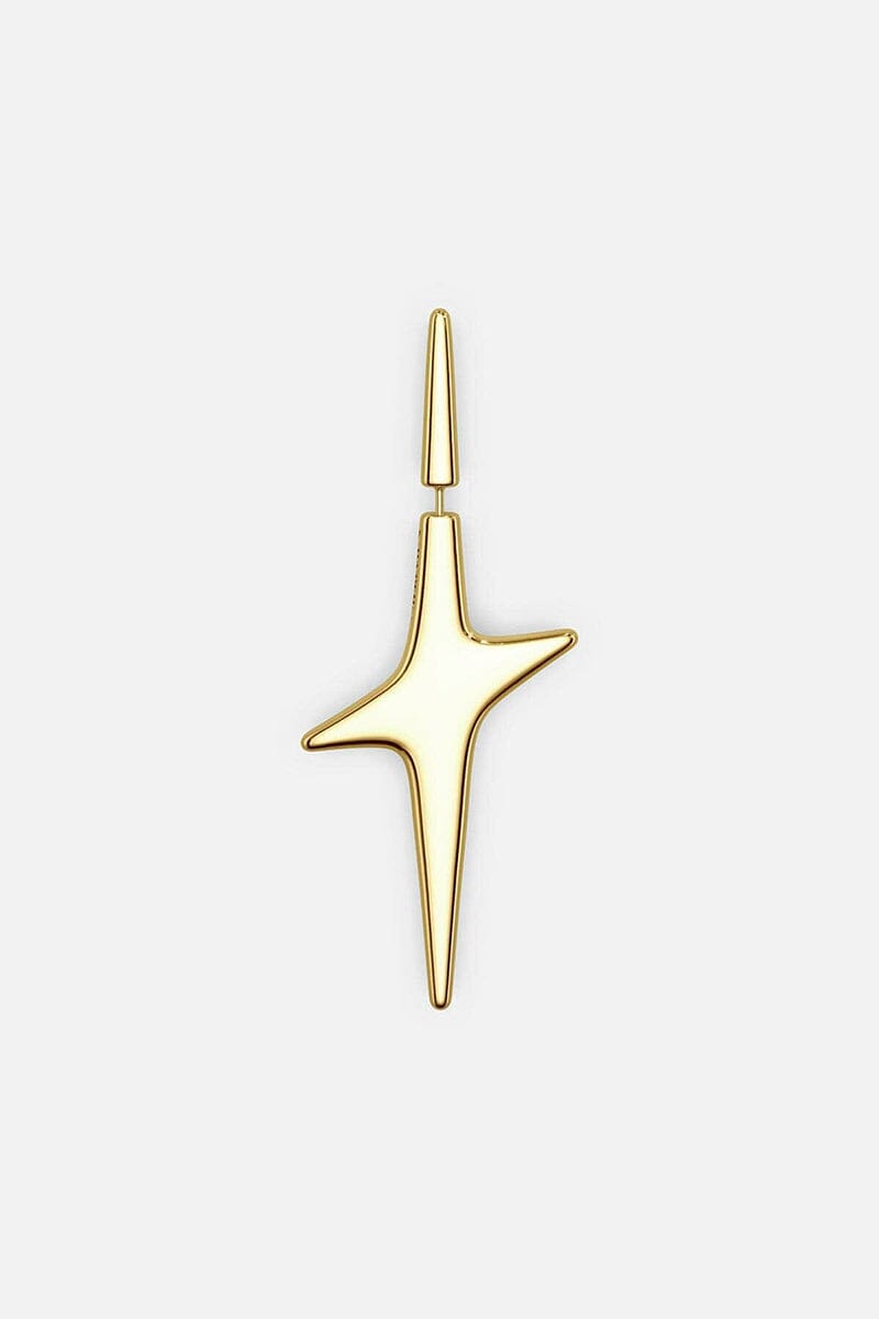 Pierced Star Earring: Gold Earrings STUDIOCULT 
