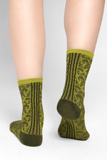Damask Eve Knit Socks