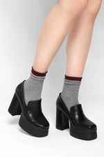 Double Trouble Ruffle Socks