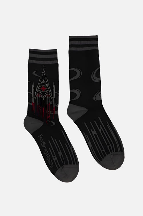 Blood Cathedral Socks Socks FootClothes LLC 