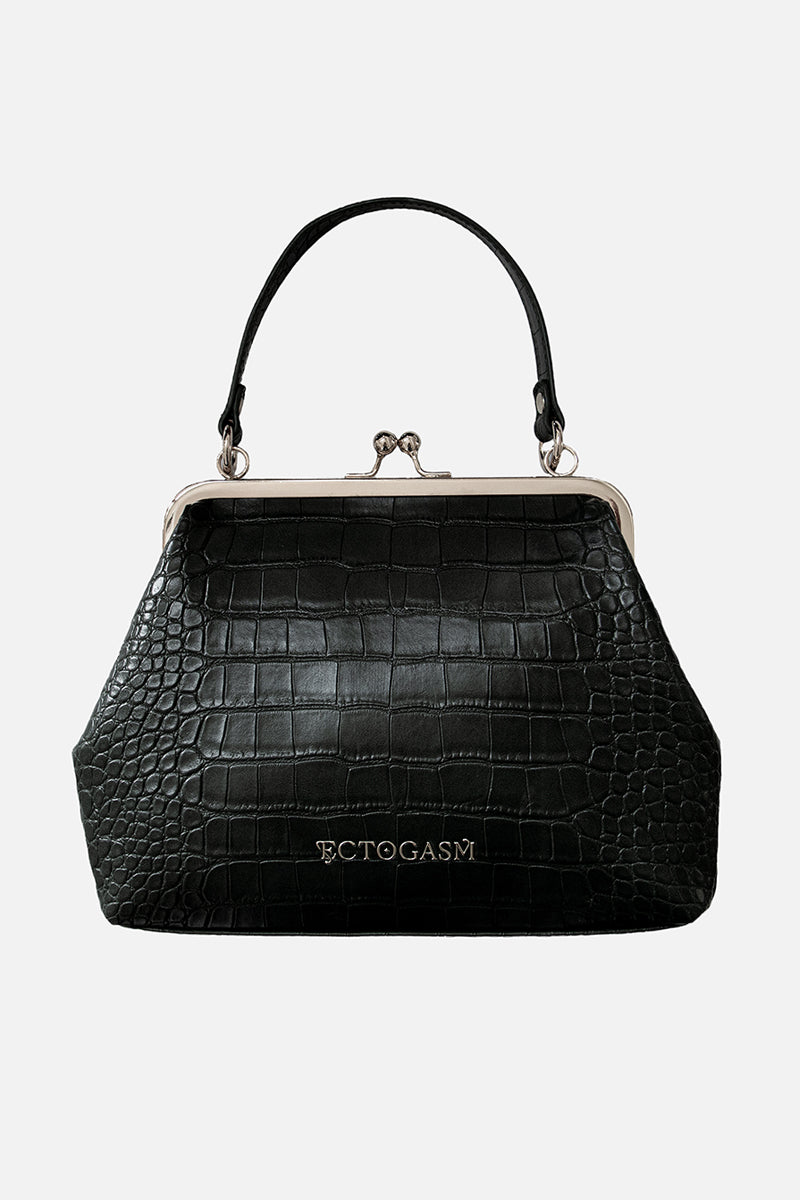 Crocodile Clasp Purse