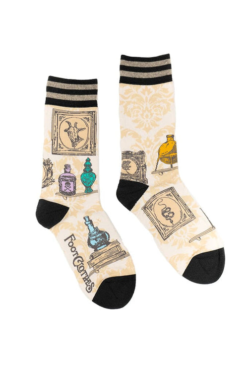 Toxic Curiosities Crew Socks Socks FootClothes LLC 