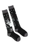 Serpentine Witch Knee High Socks Socks FootClothes LLC 