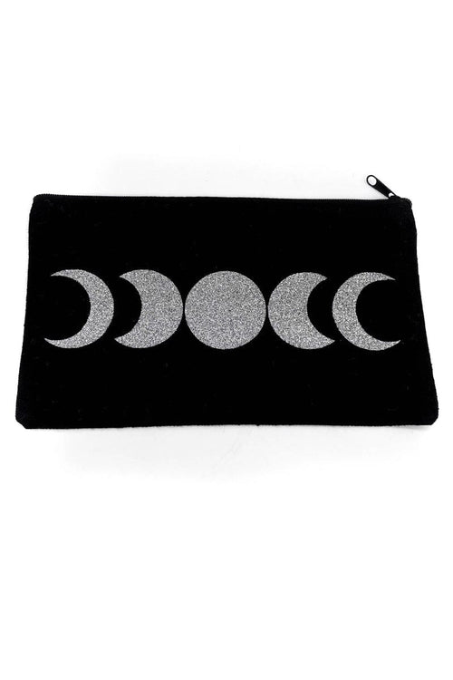 Moon Phase Zip Pouch Bags Mysticum Luna 