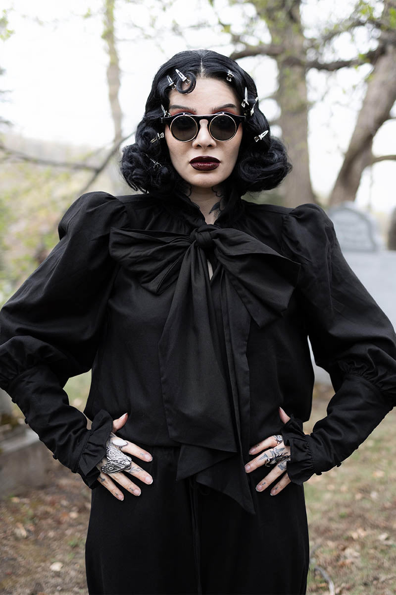 The Dorian Linen Blouse