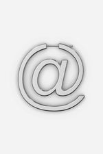 E@rring Hoop - Silver