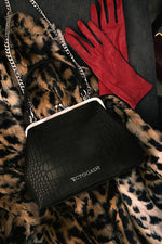 Crocodile Clasp Purse