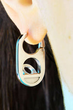 Soda Tab Earring - Silver Earrings STUDIOCULT 