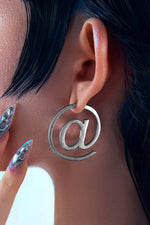 E@rring Hoop - Silver