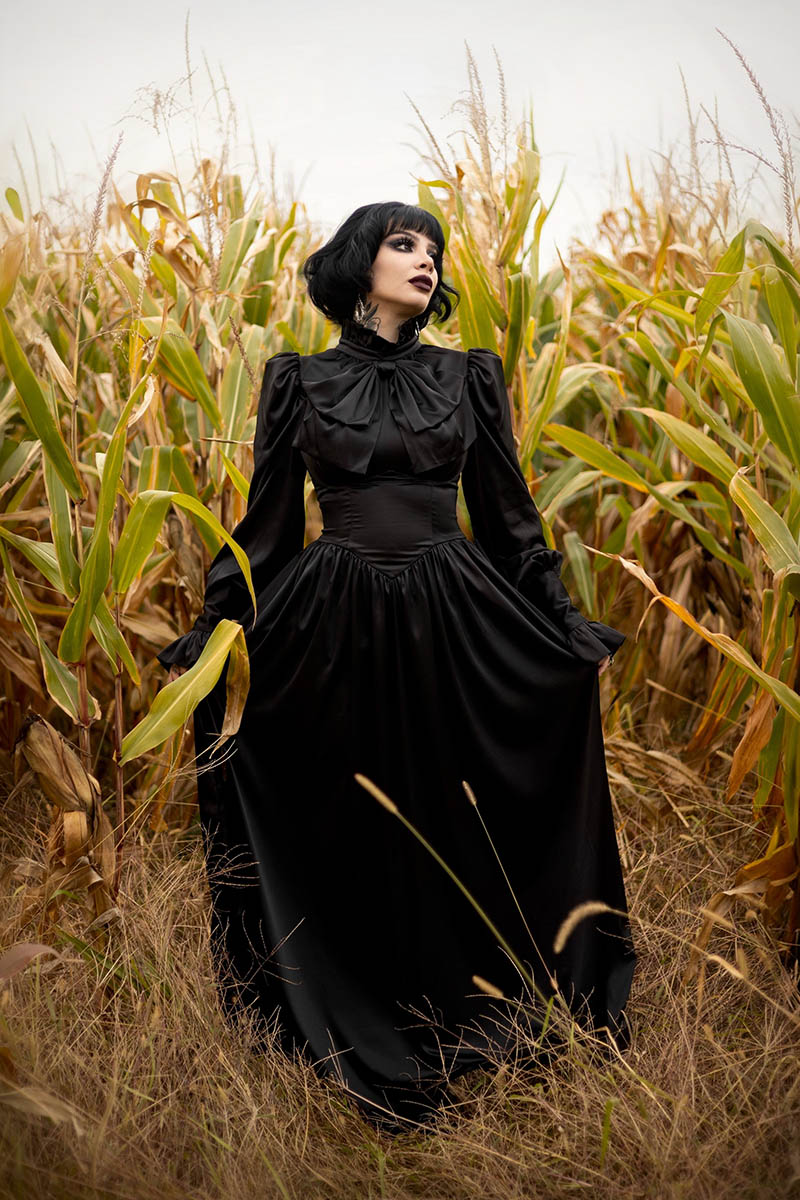 The Emma Dress - Black