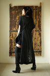 Rise Kaftan - Burnout Knit Tunic NOCTEX 