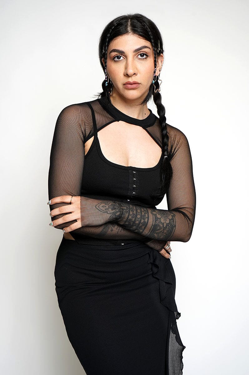 Ayla Shrug - Net Power Mesh Shrugs NOCTEX 
