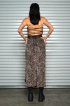 Shel Mesh Skirt - Leopard Maxi Skirts NLT 