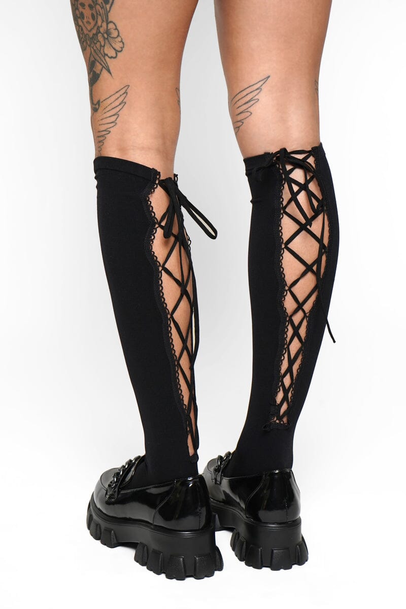 Lace up socks discount