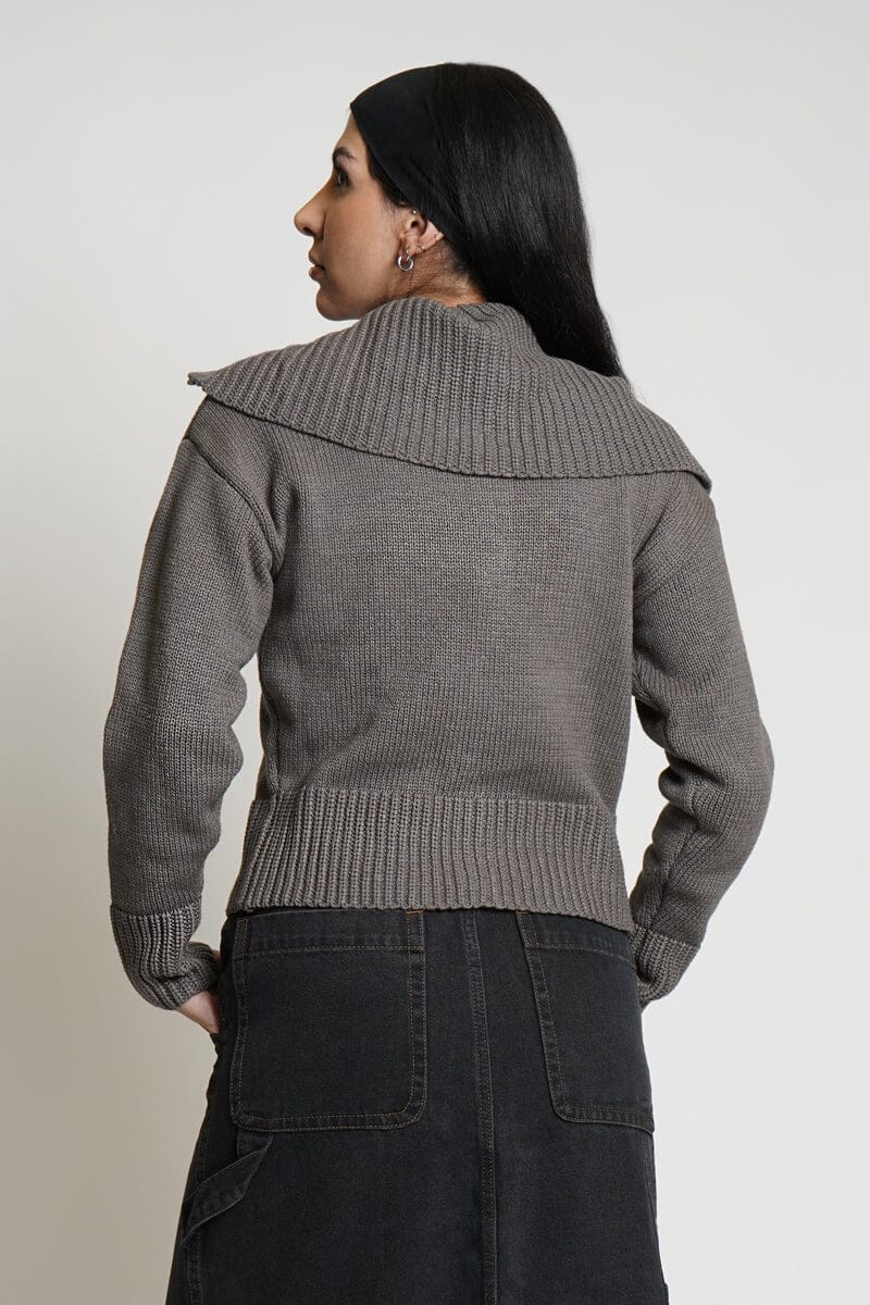 Edie Sweater - Charcoal Sweaters MOD REF 