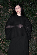 Metropolitan Rib Knit Poncho