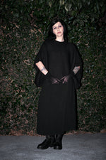 Metropolitan Rib Knit Poncho