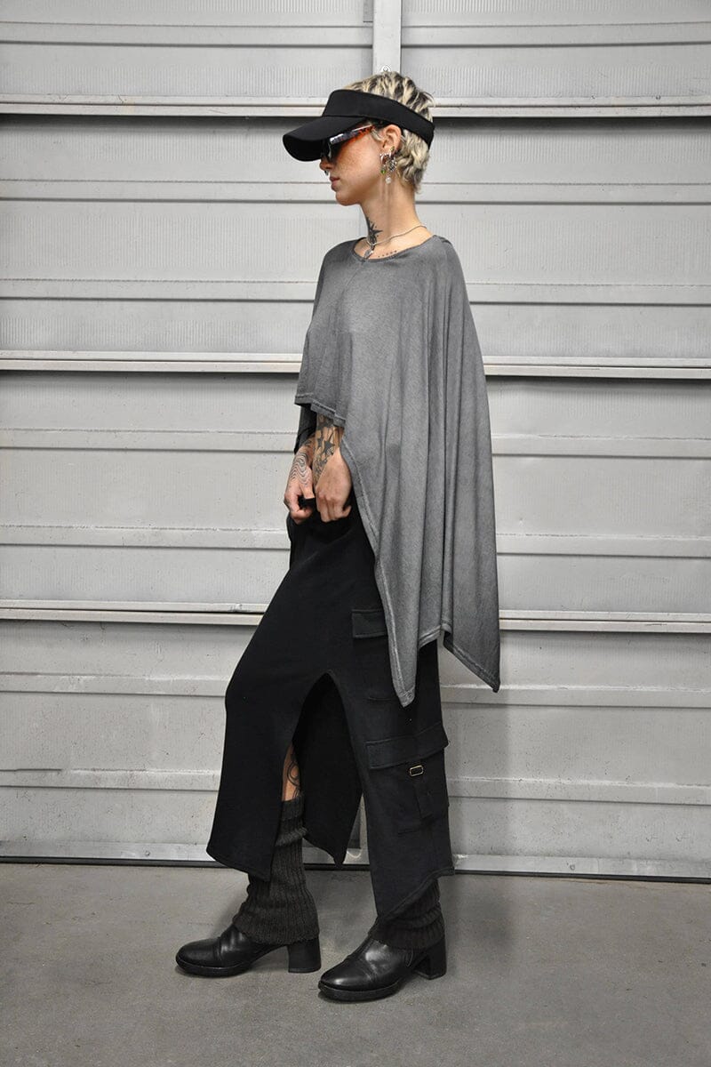 Flow Poncho Top Shrugs Mono B 