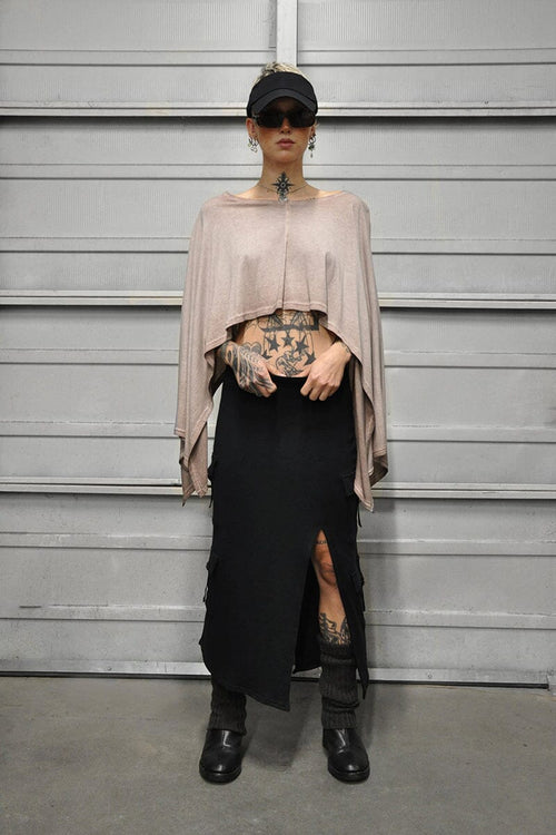 Flow Poncho Top Shrugs Mono B 