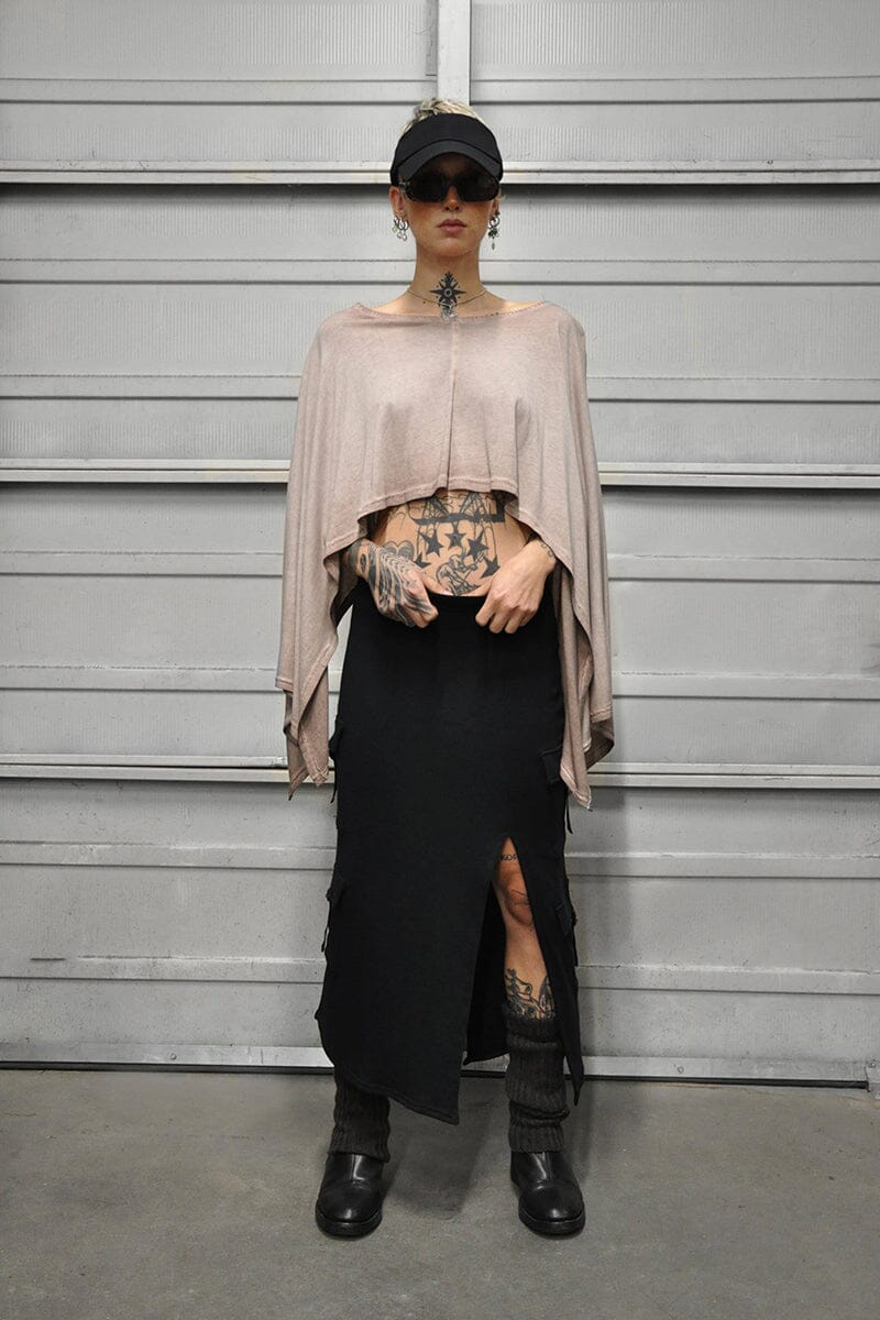 Flow Poncho Top Shrugs Mono B 