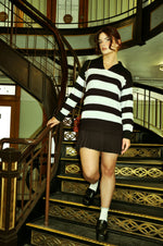 Poppy Knit Pleated Mini Dress