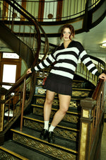 Poppy Knit Pleated Mini Dress
