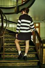 Poppy Knit Pleated Mini Dress