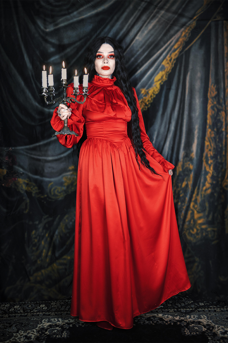 The Emma Dress - Sanguine